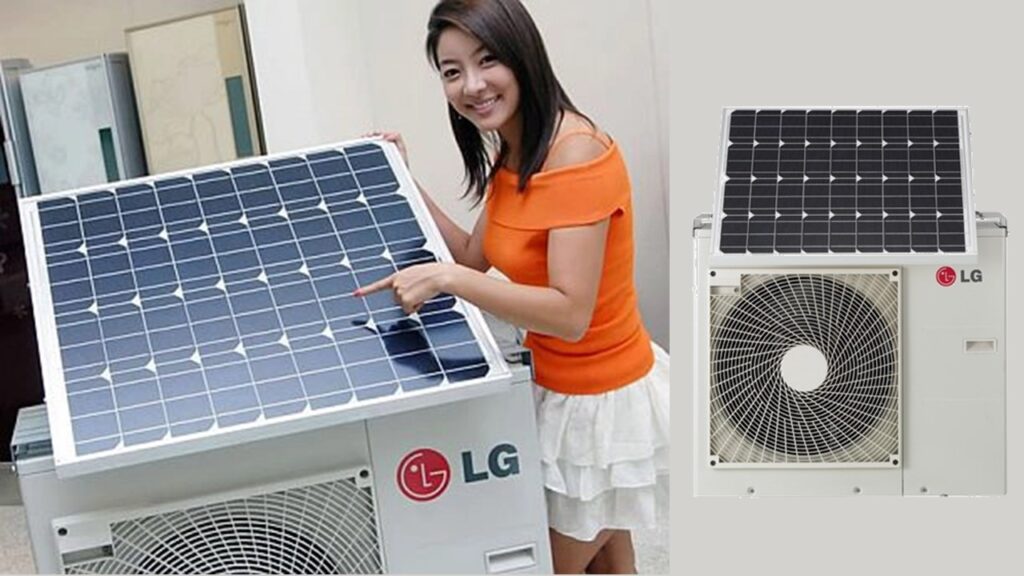 Ar condicionado solar da LG