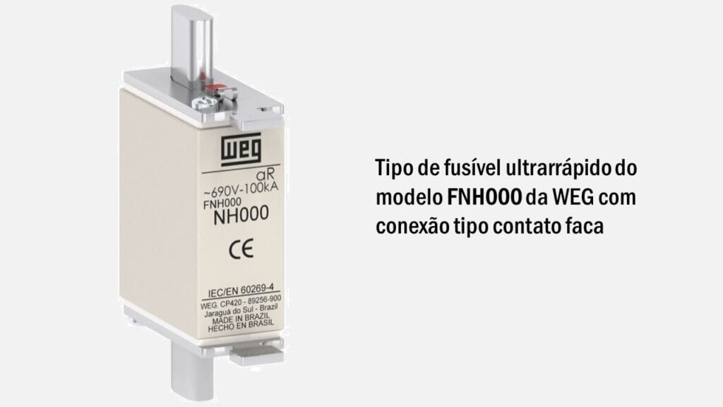 Tipos de fusíveis da WEG